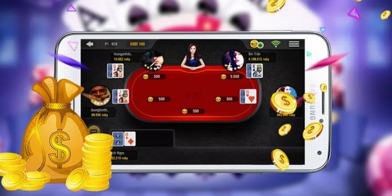 Game đánh bài ăn tiền trên điện thoại có mức thưởng lớn